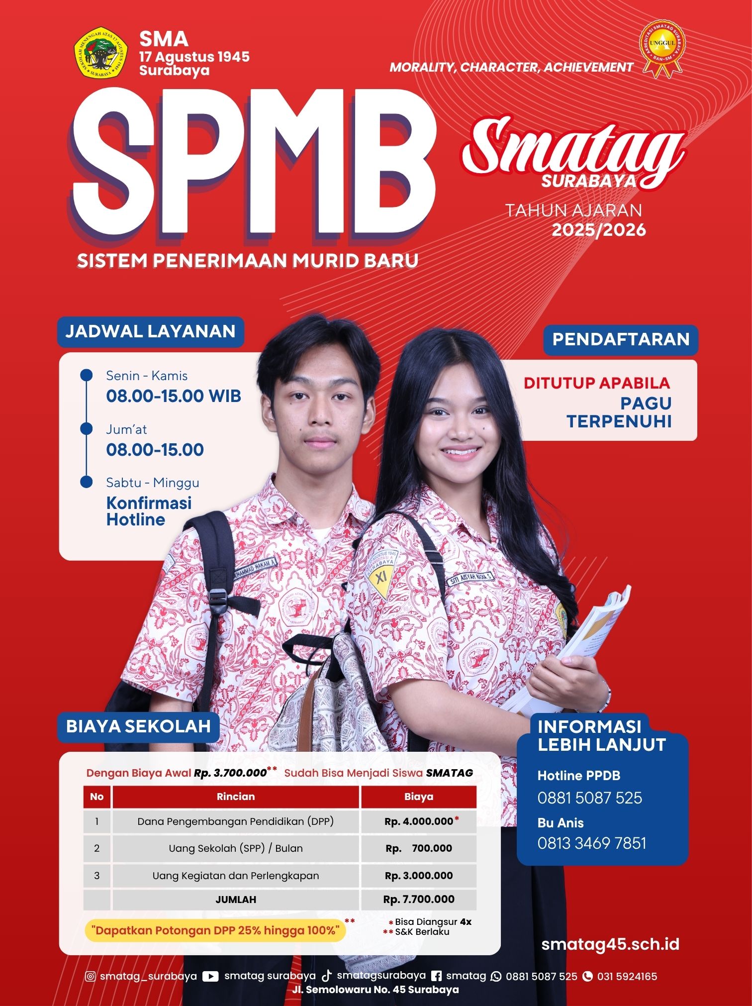 PPDB 2025-2026 Telah Dibuka